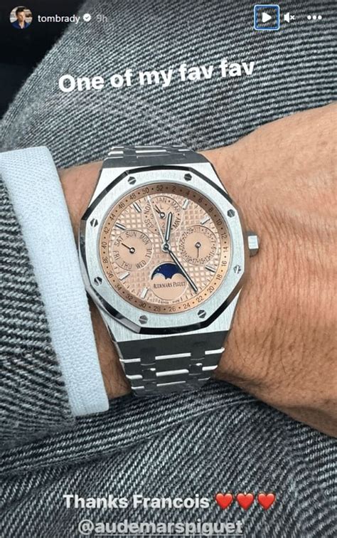 duce audemars piguet|Tom Brady shows off timeless $700,000 Audemars Piguet x.